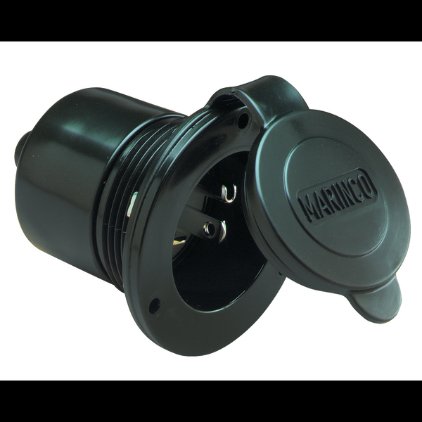 Parkpower By Marinco ParkPower by Marinco 200BBI.RV 125V RV Inlet - 20 Amp, Black 200BBI.RV